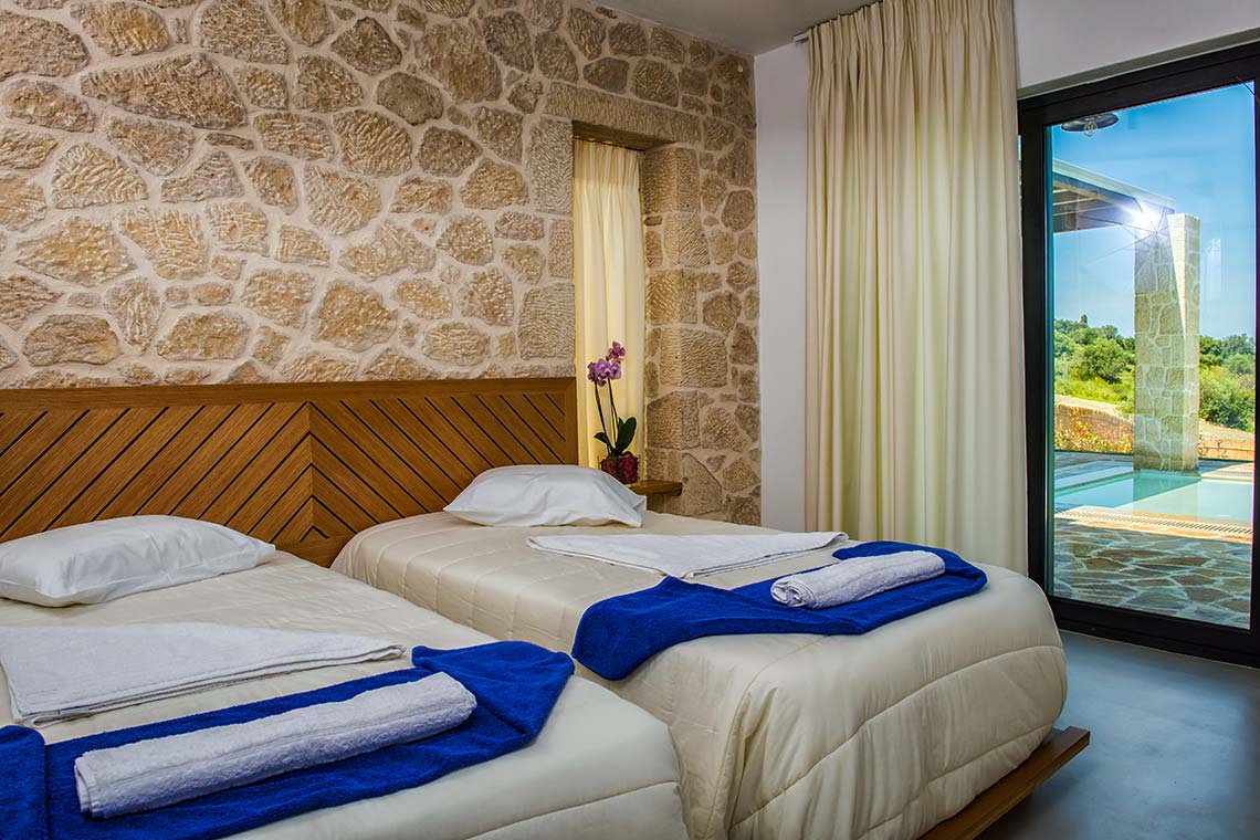 Second Bedroom - Villas in Arillas Corfu